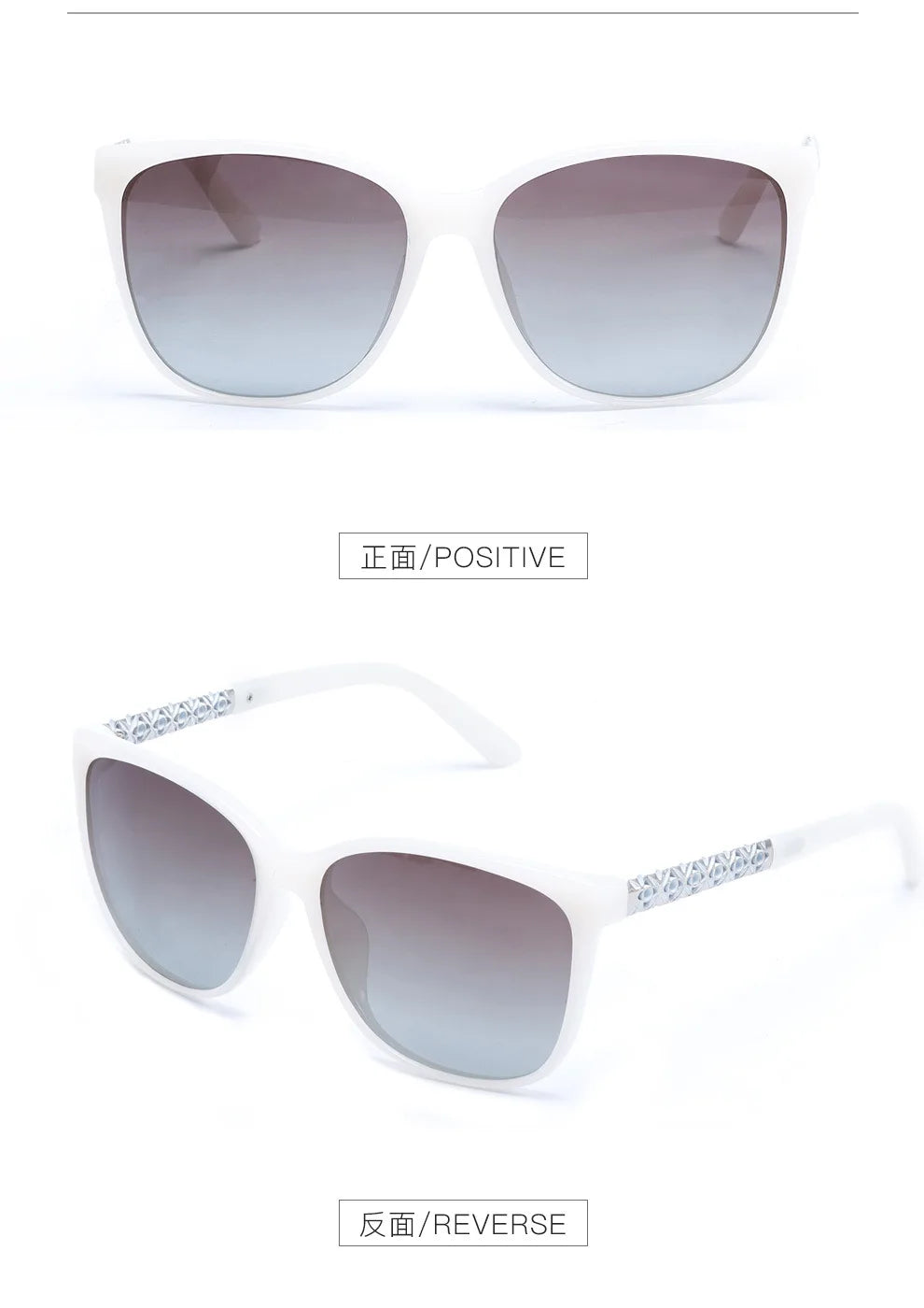 New Fashion TR Memory Frame Polarizing Women Sunglasses