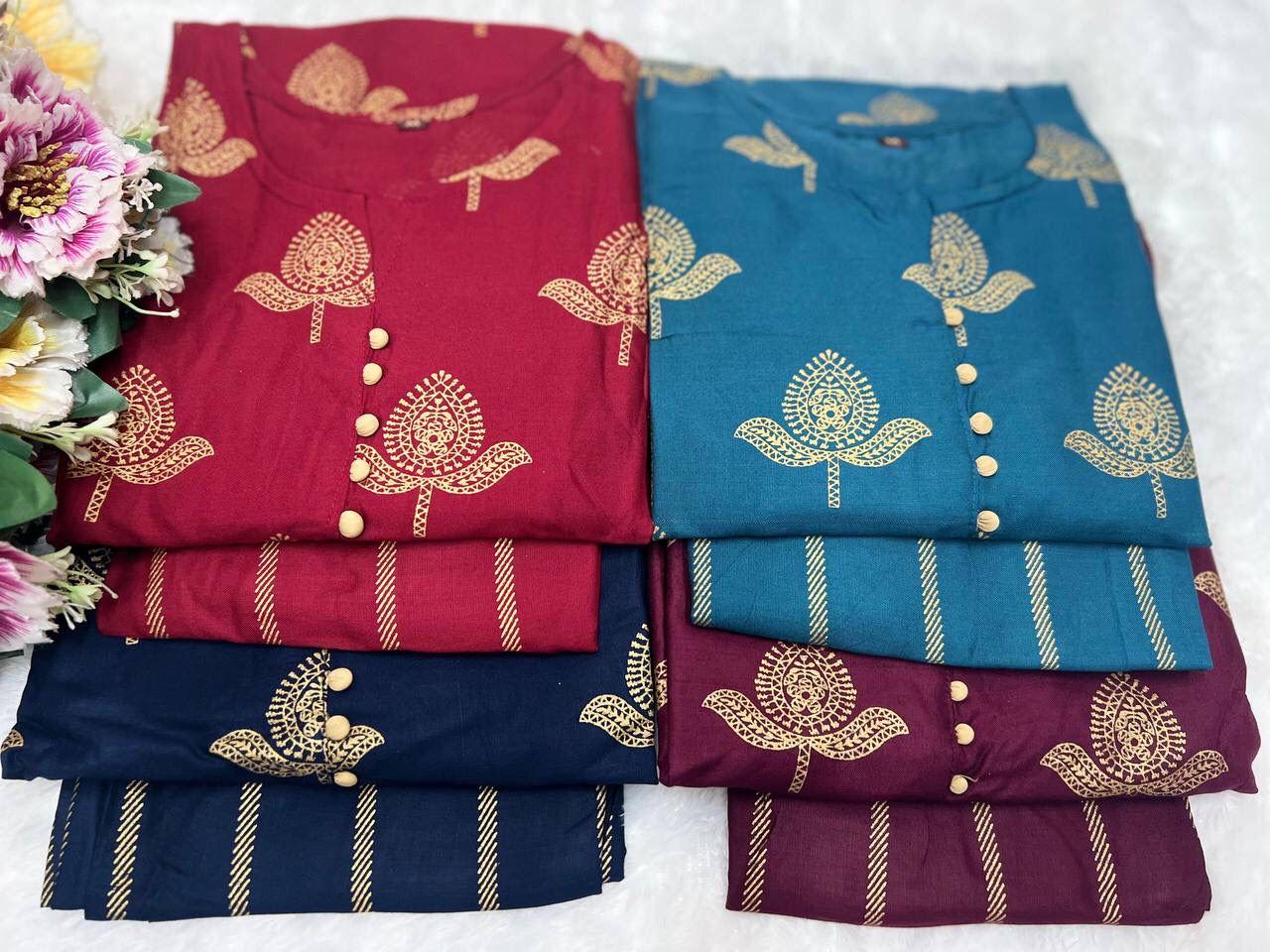 Heavy Rayon Kurta & Pant