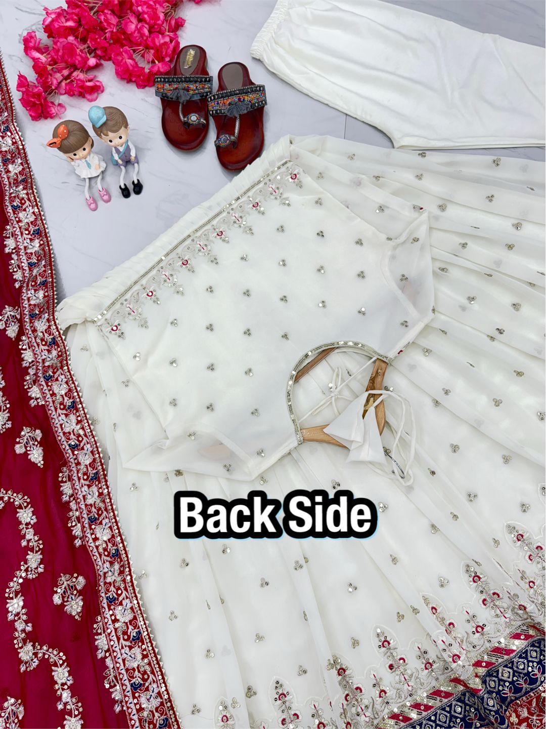 Heavy Faux Georgette With Embroidery Work,Anarkali Long Gown