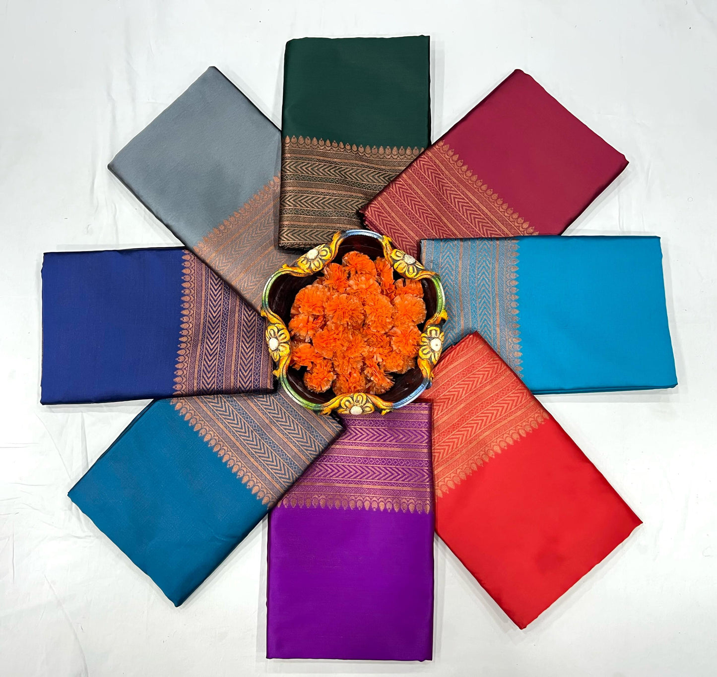Party Wear Jacquard Soft Lichi Silk Saree With Beautiful Rich Pallu