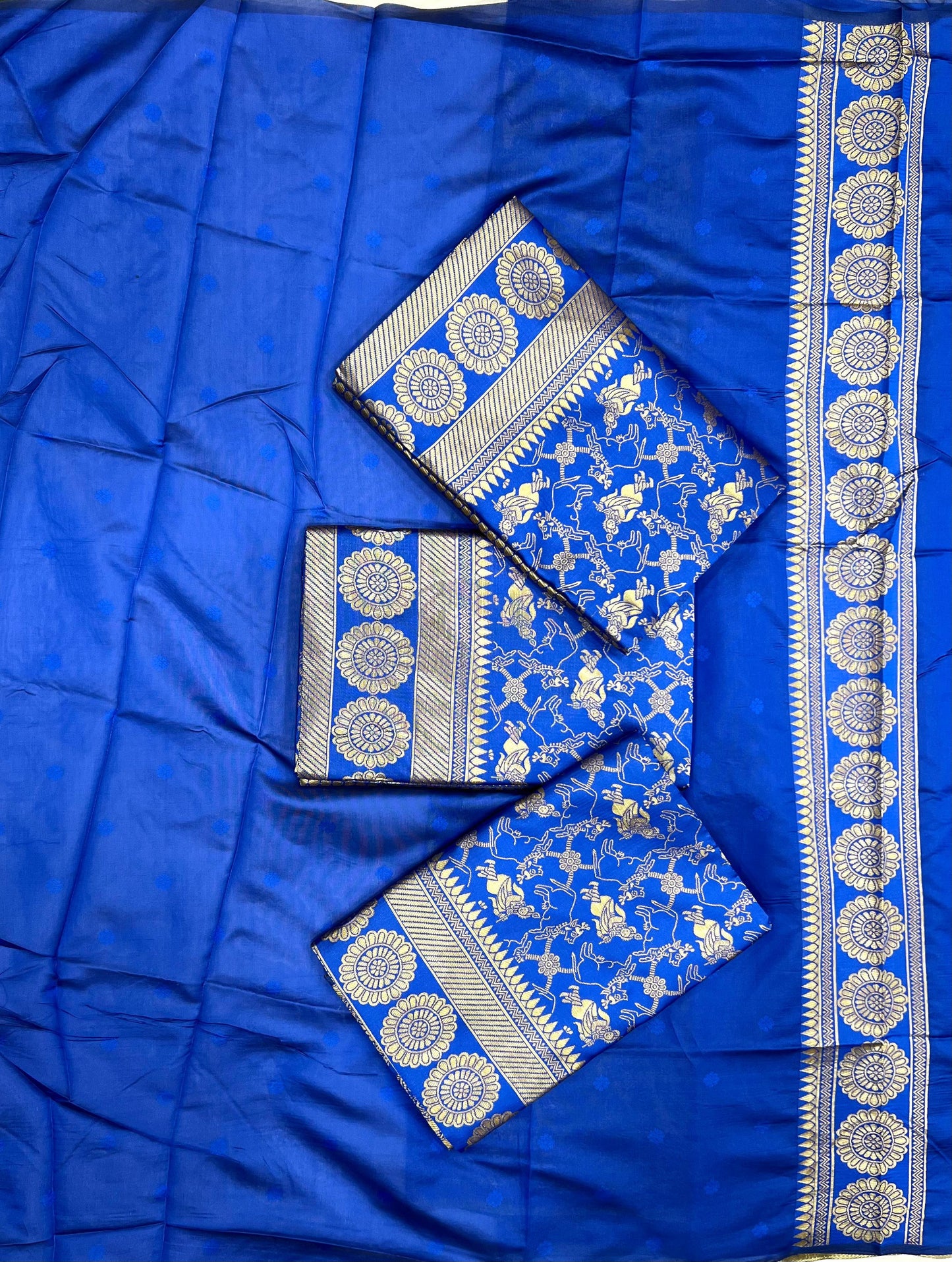 Designer Soft Lichi Silk Saree With Jacquard Work & Beautiful Rich Pallu