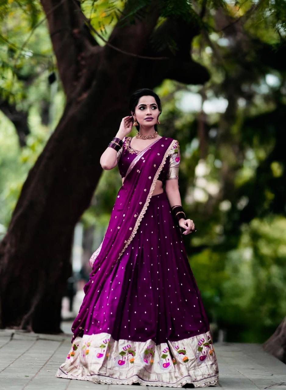 Faux Georgette Lehenga Choli with Embroidery Sequence Work