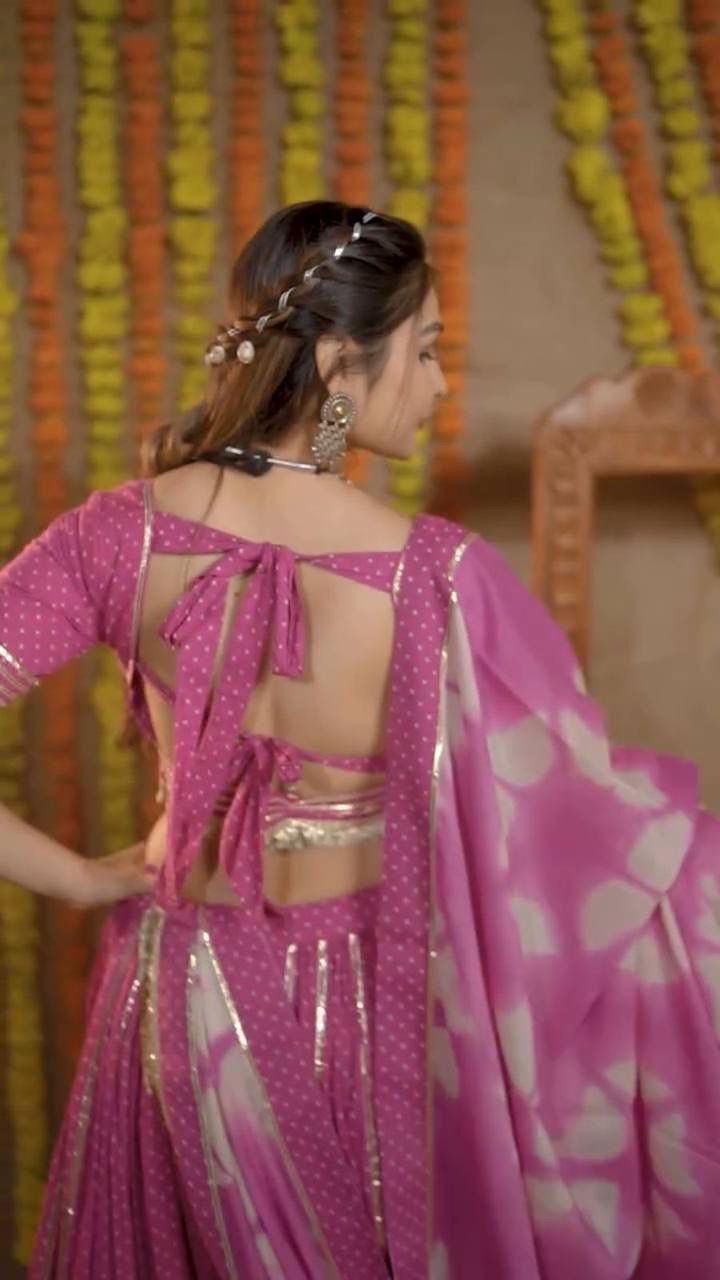Women's Digital Print Muslin Cotton Lehenga Choli