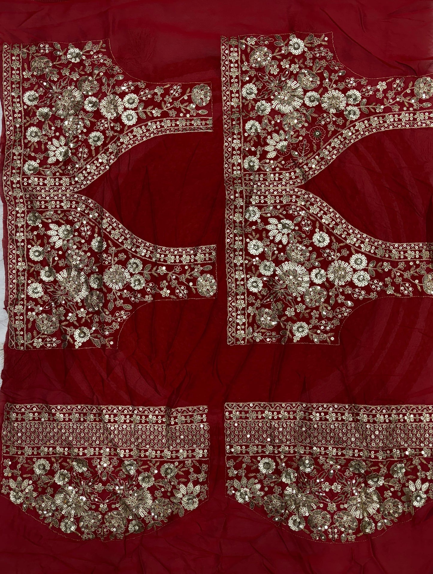 Soft Rangoli Silk Saree with Sequin Embroidery Hand Stone Work Fancy Latkan Lace Border