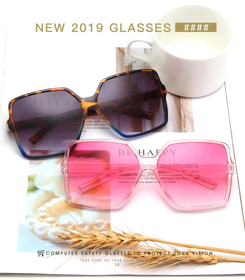 Fashion Classic Oversize Sunglasses for Women