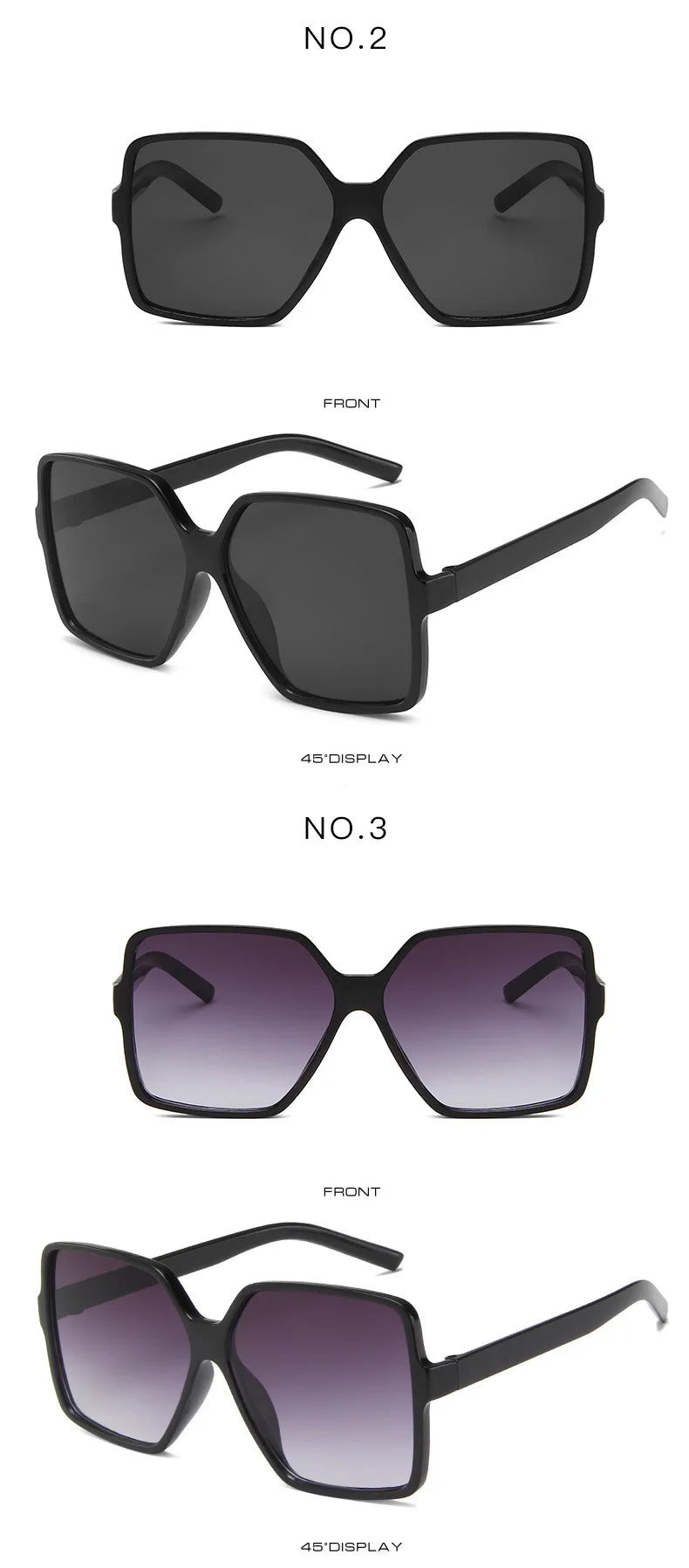 Fashion Classic Oversize Sunglasses for Women