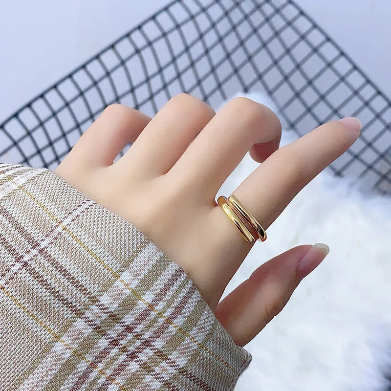 Double Layer Geometric Ring