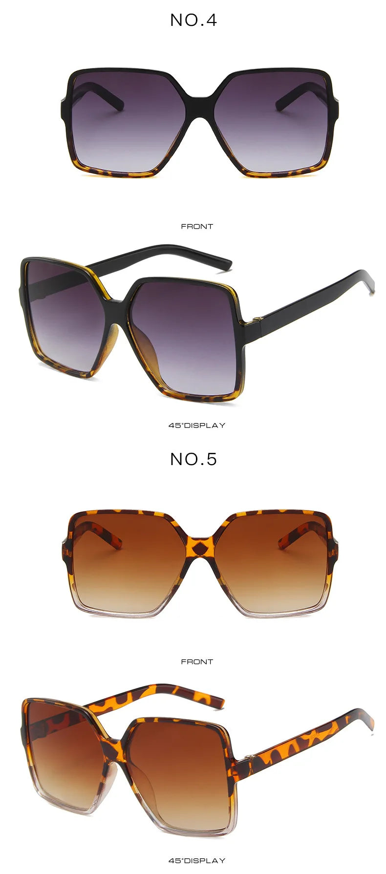 Fashion Classic Oversize Sunglasses for Women