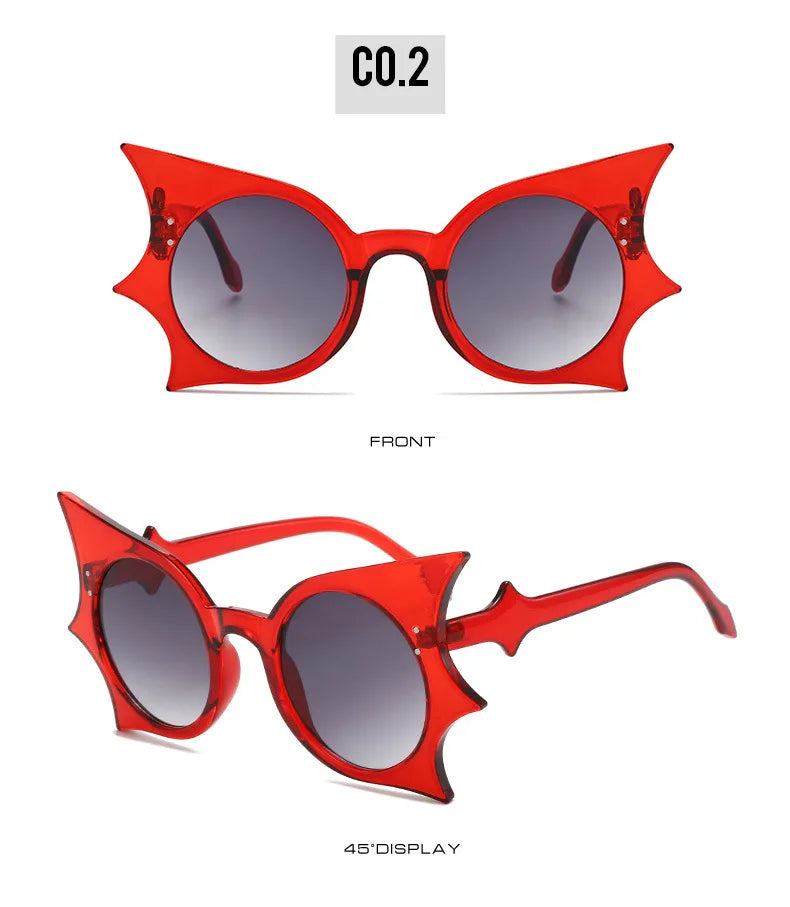 Women Bat Punk Eyewear