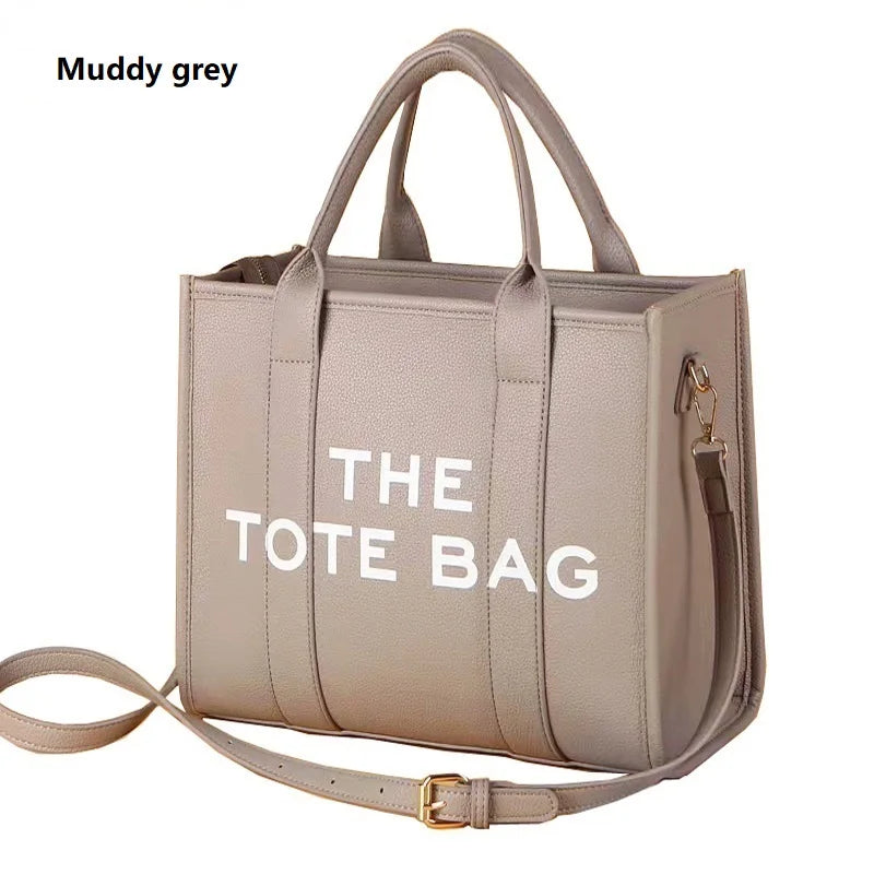 Trendy PU Leather Tote