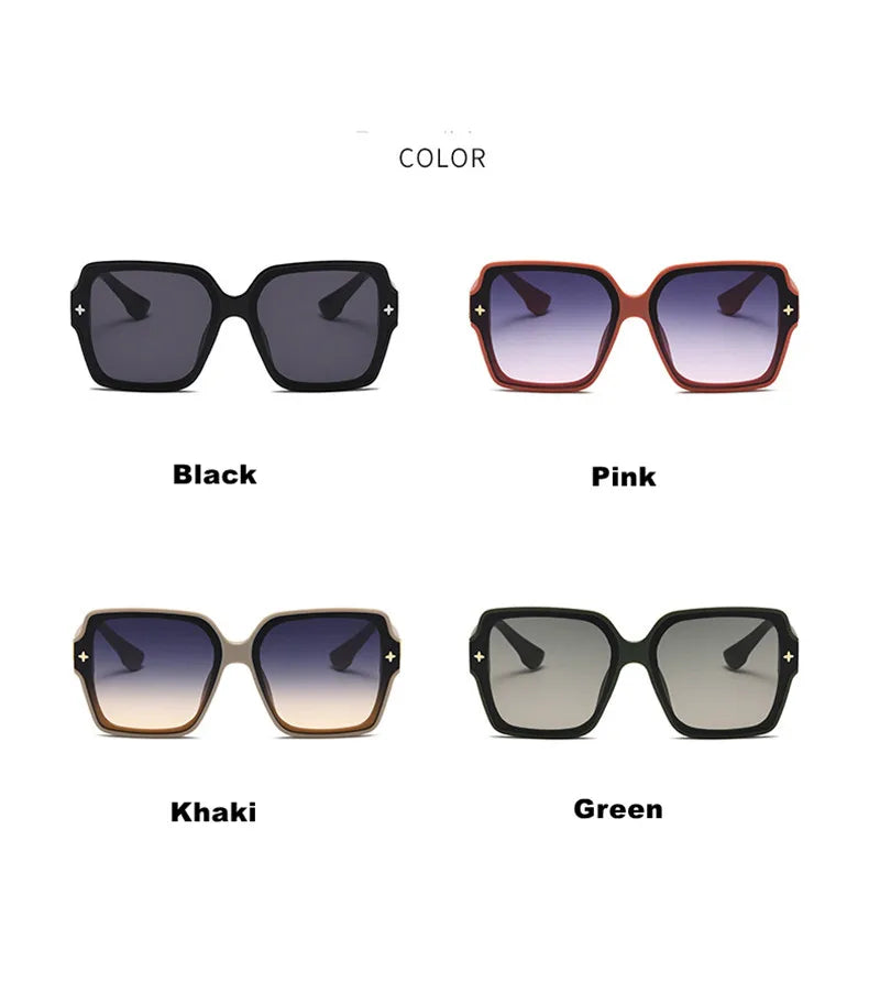 New Fashion Square Women Sunglasses