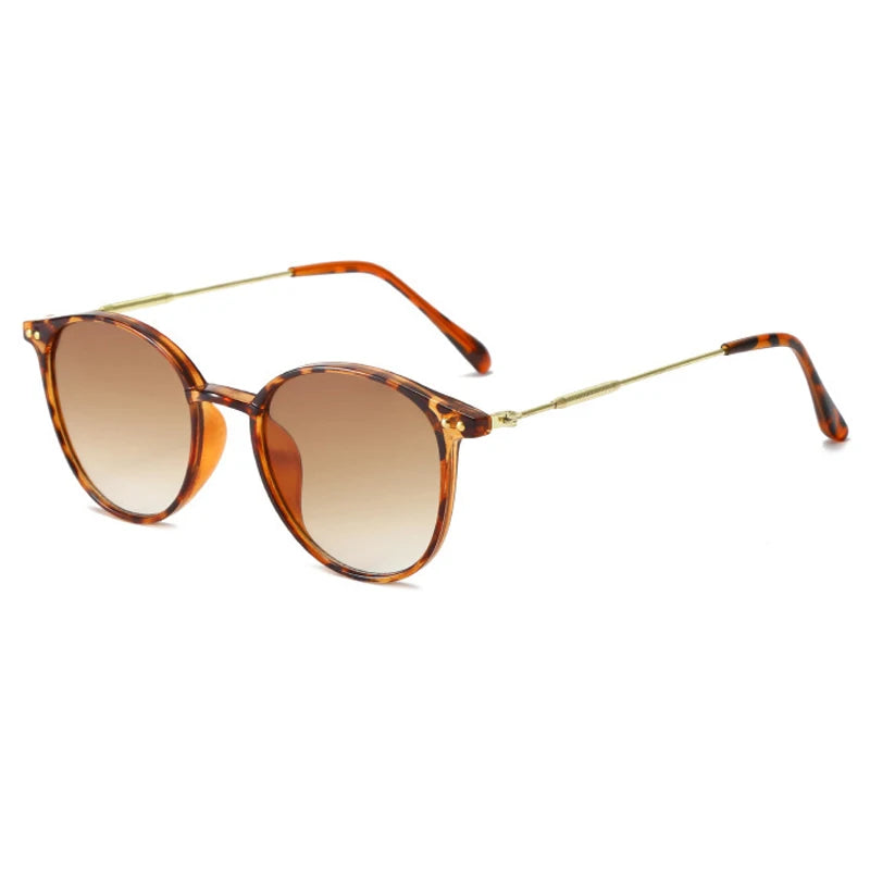 Round Vintage Sunglasses for Women