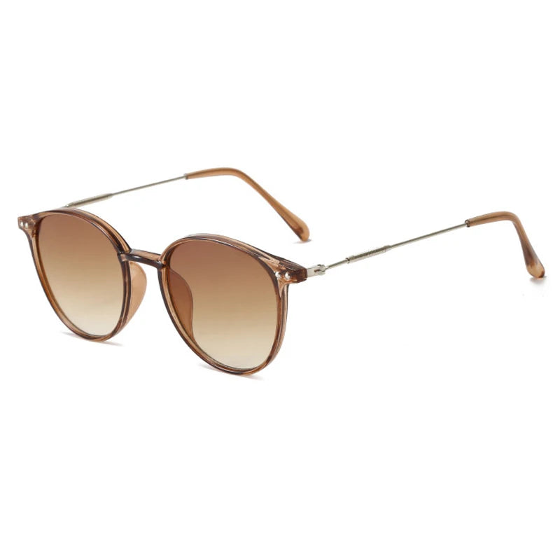 Round Vintage Sunglasses for Women