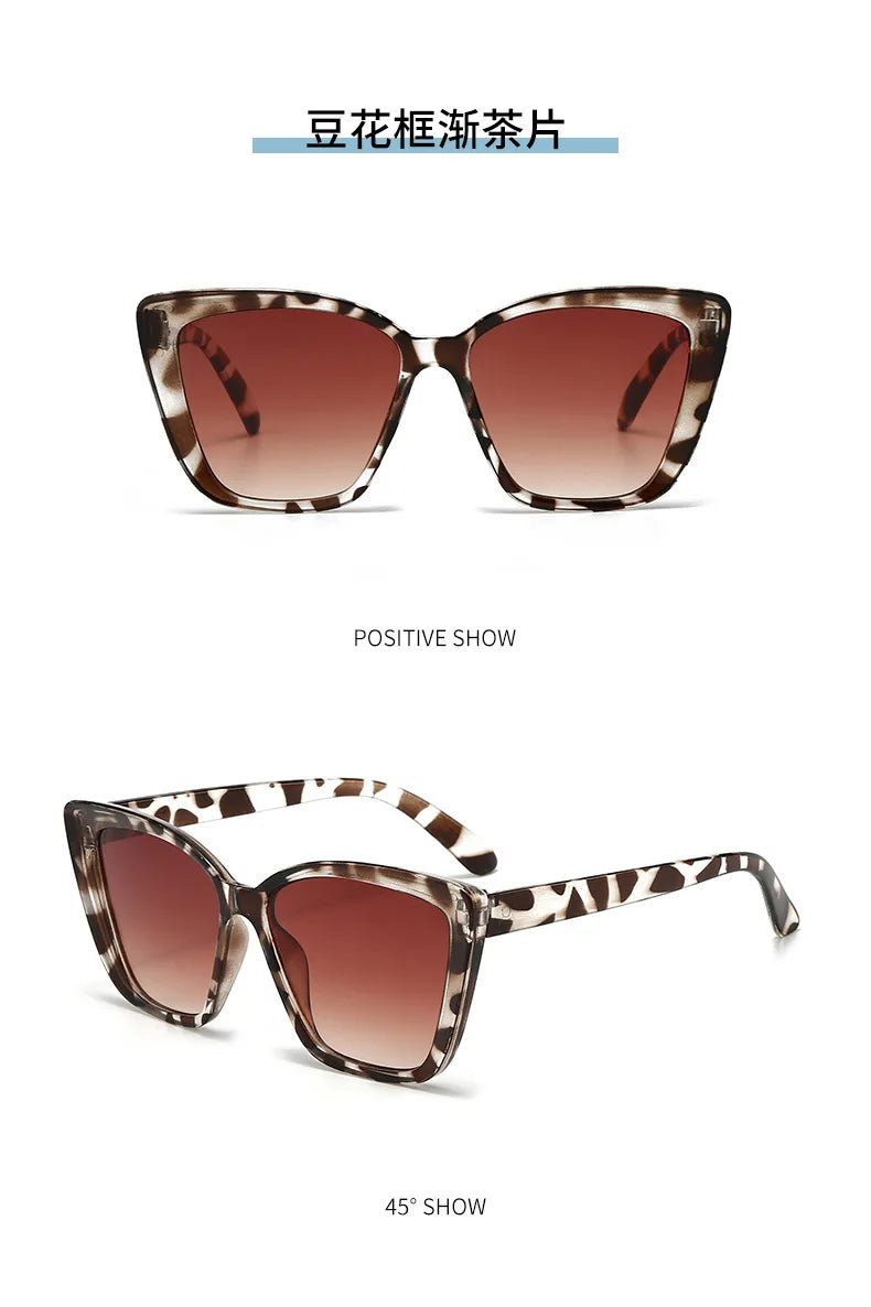 INS Vintage Cat Eye Women Sunglasses