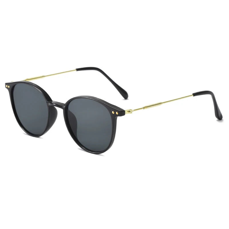 Round Vintage Sunglasses for Women