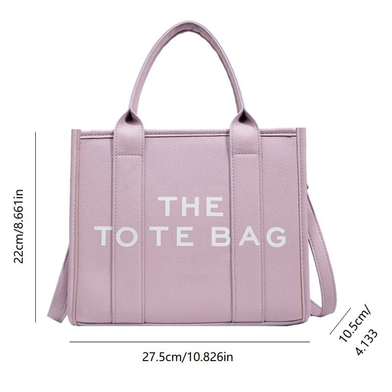 Trendy PU Leather Tote