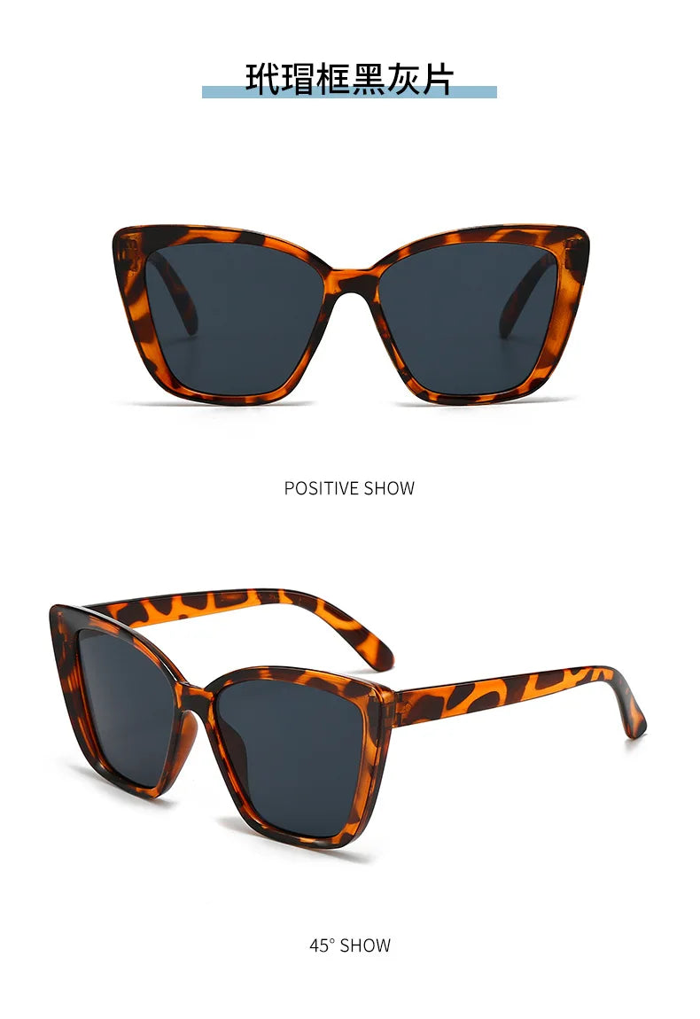 INS Vintage Cat Eye Women Sunglasses