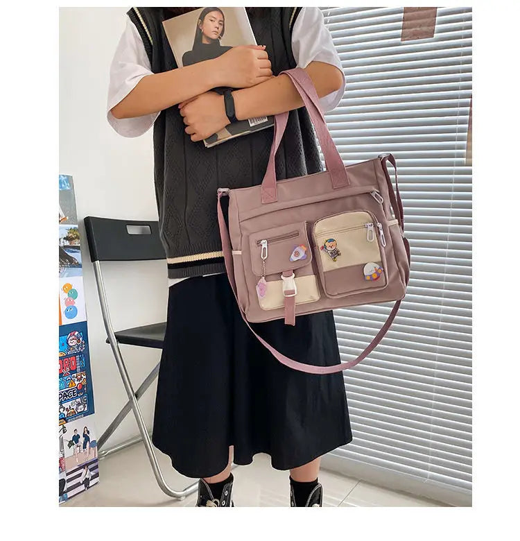 Waterproof Canvas Women Handbags