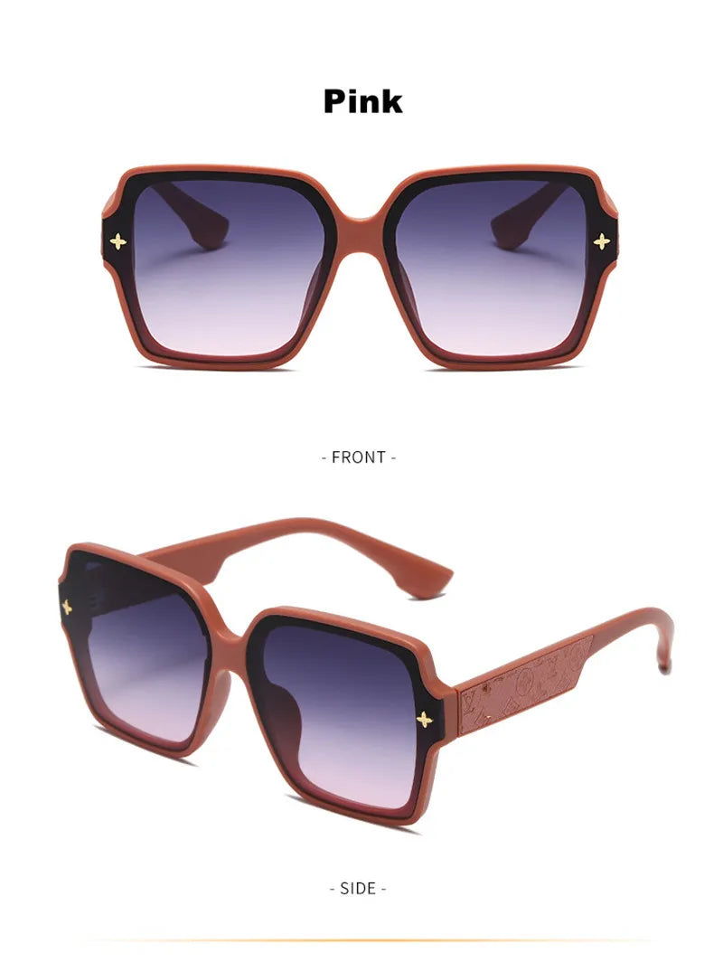 New Fashion Square Women Sunglasses