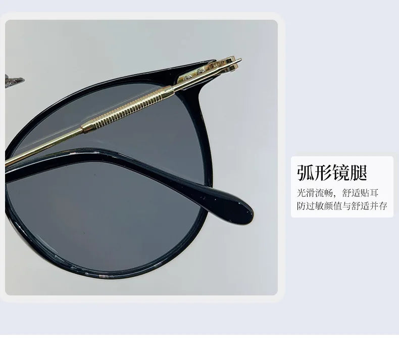 Round Vintage Sunglasses for Women