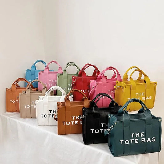 Trendy PU Leather Tote