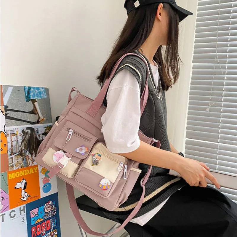 Waterproof Canvas Women Handbags