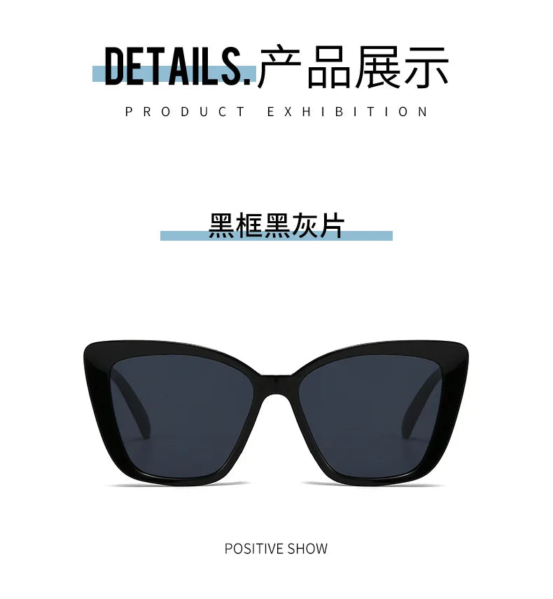 INS Vintage Cat Eye Women Sunglasses