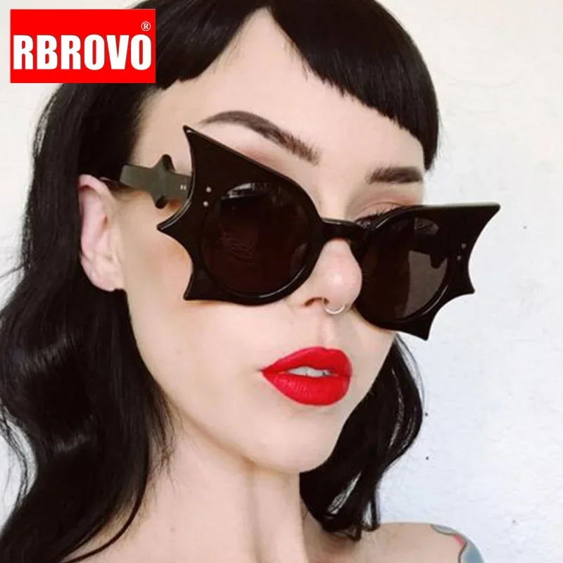 Women Bat Punk Eyewear