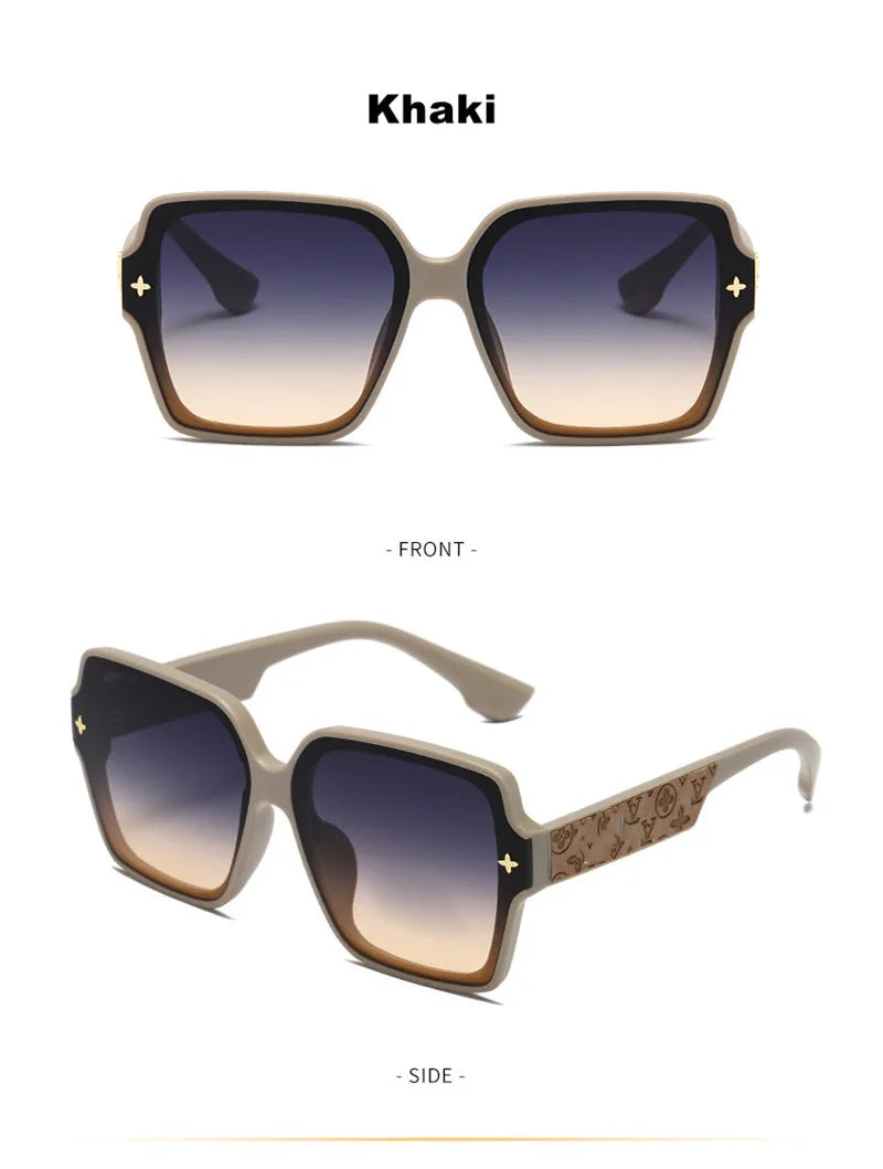 New Fashion Square Women Sunglasses