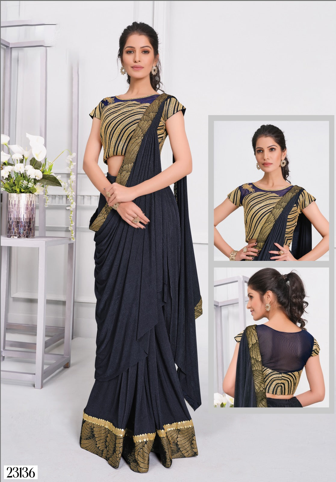 Designer Ready To Wear Saree