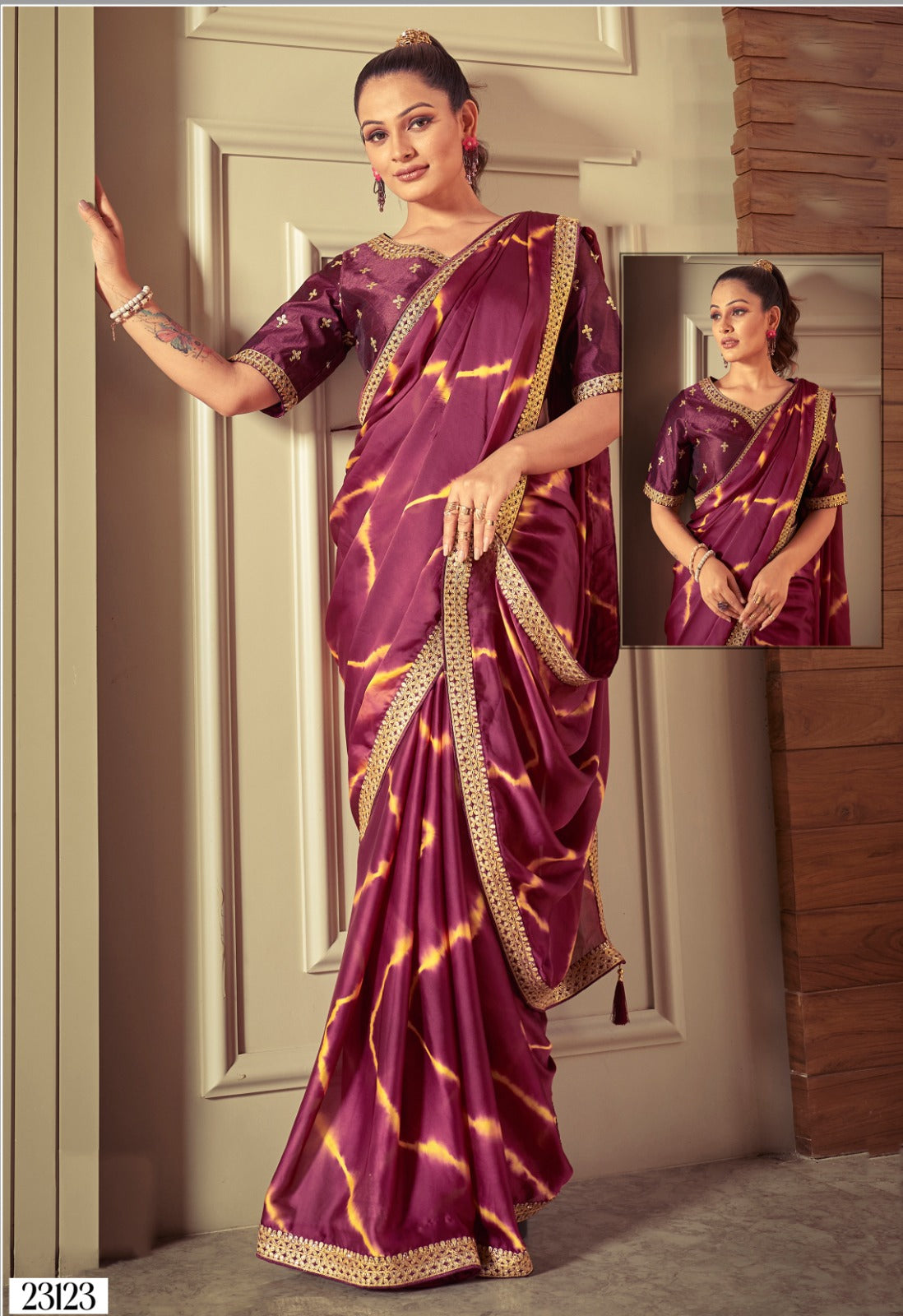 Designer Ready To Wear Saree