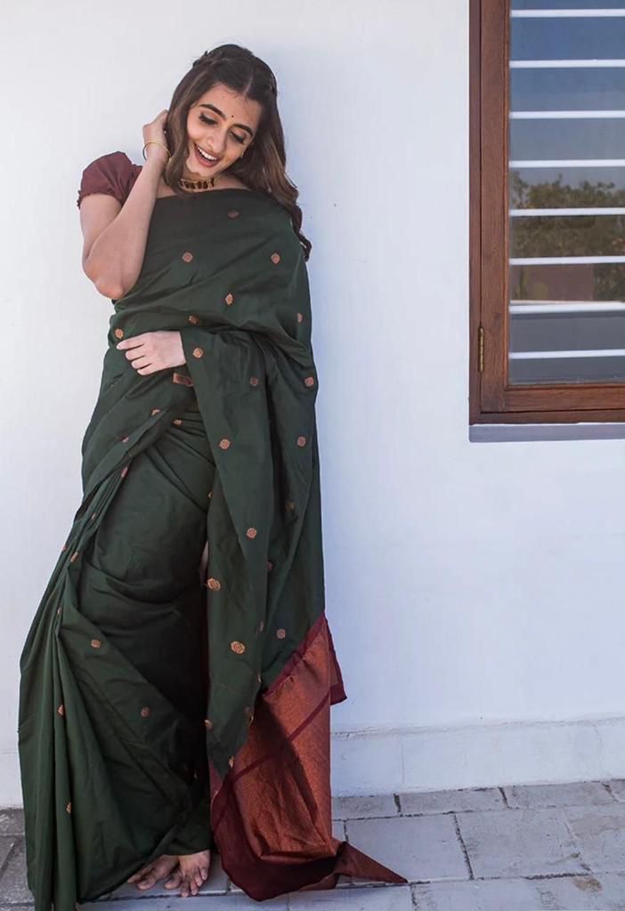 Soft Lichi Silk Saree