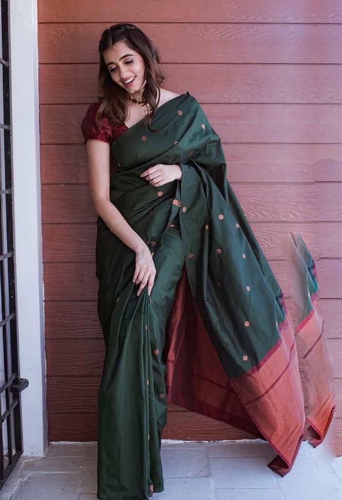 Soft Lichi Silk Saree