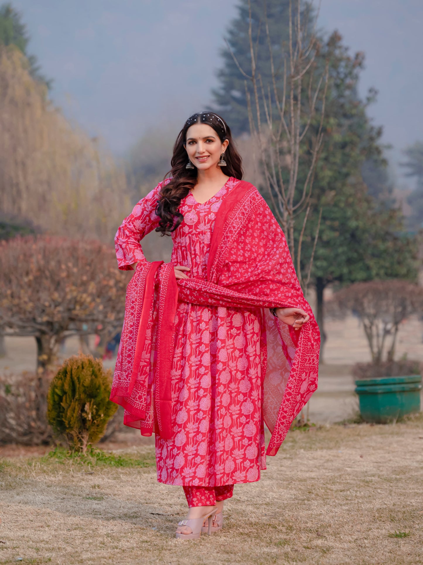 Designer Pure Cotton Salwar Suit