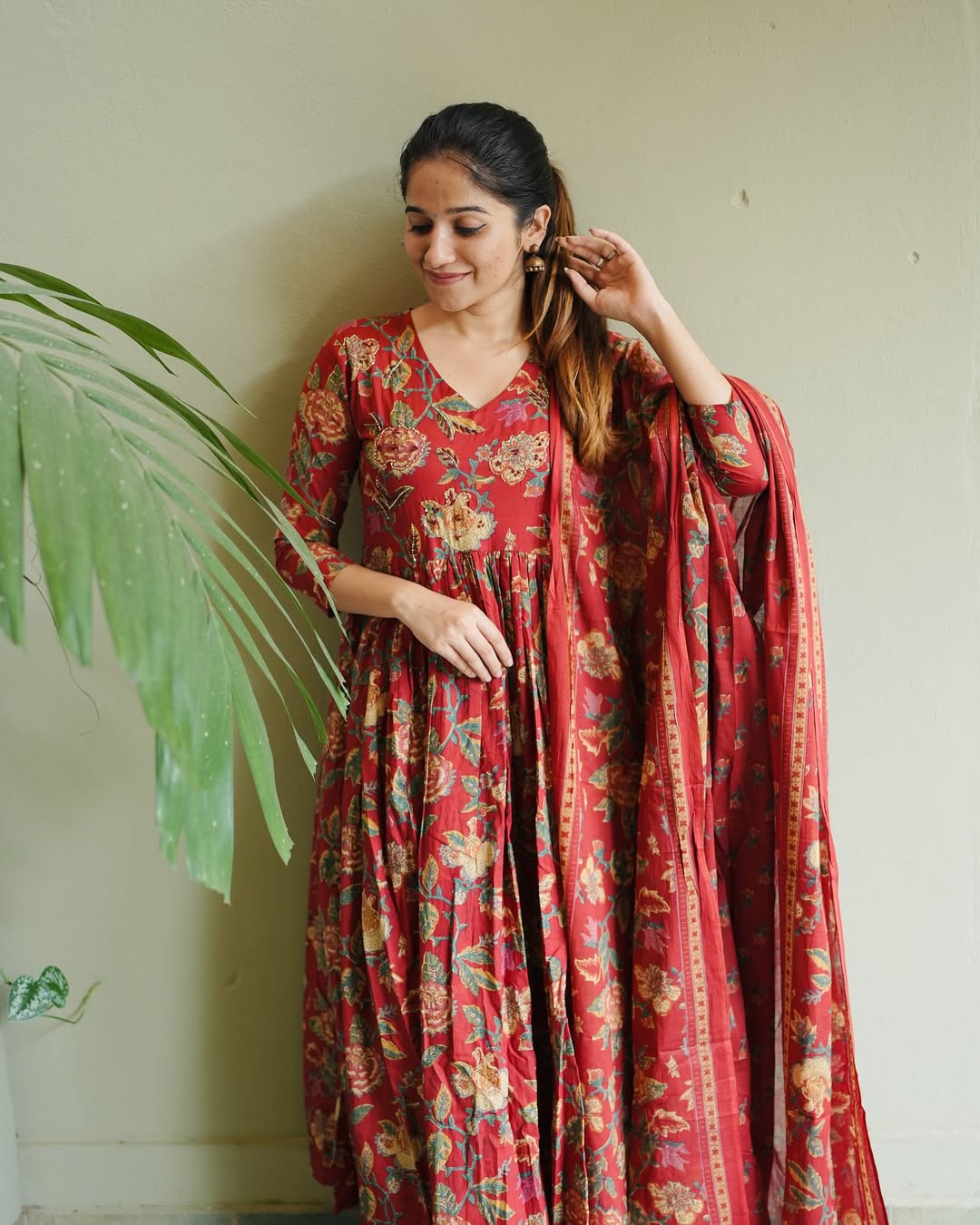 Designer Pure Cotton Salwar Suit