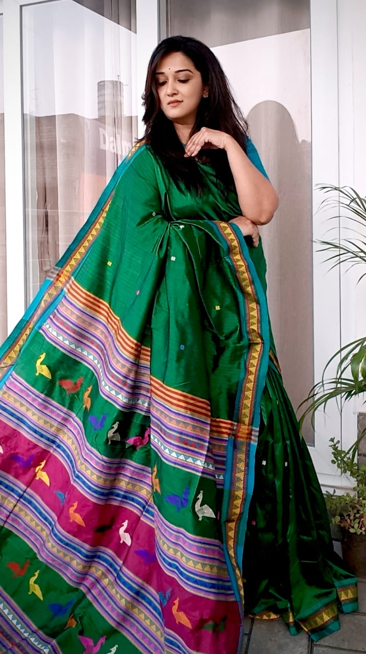 Royal  Dongria Silk Saree