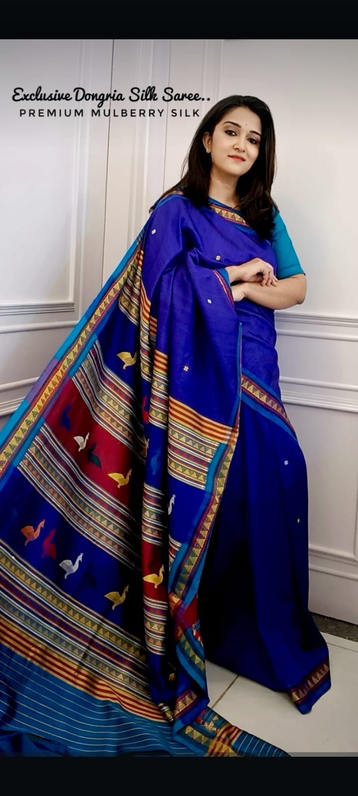 Royal  Dongria Silk Saree