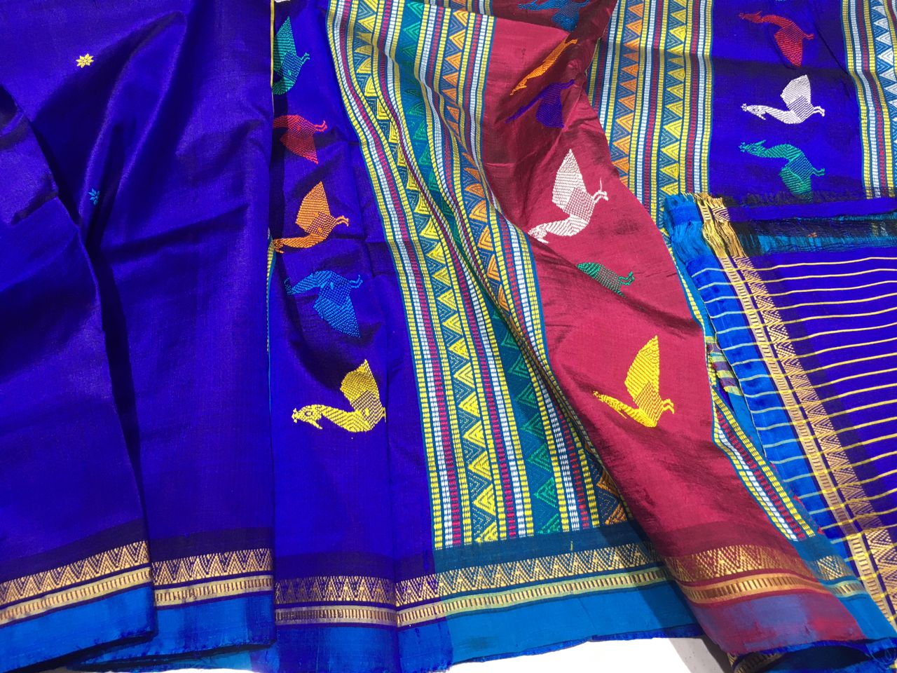 Royal  Dongria Silk Saree