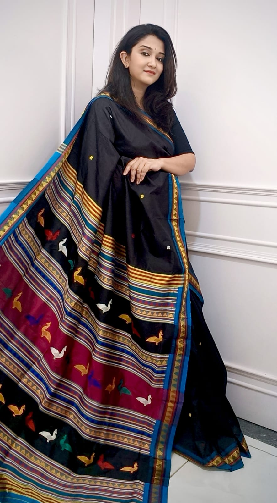 Royal  Dongria Silk Saree