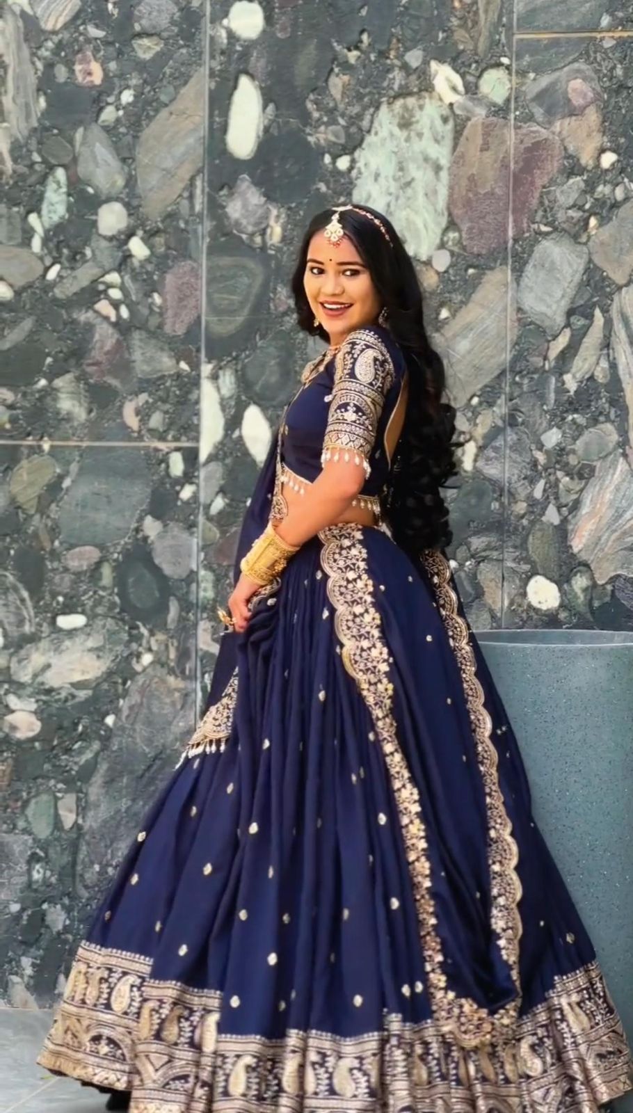 Heavy Embroidered Fox Georgette Lehenga Choli Set