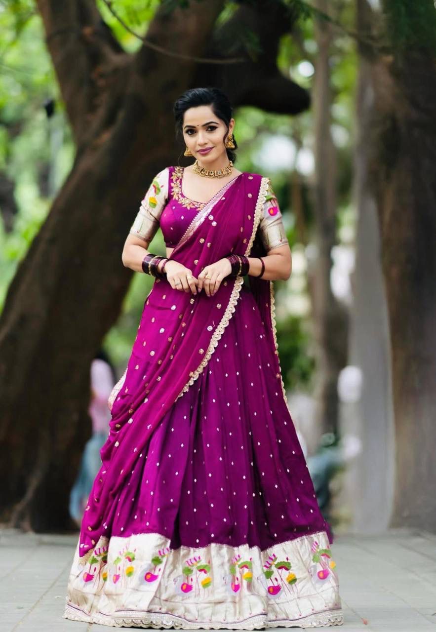 Faux Georgette Lehenga Choli with Embroidery Sequence Work