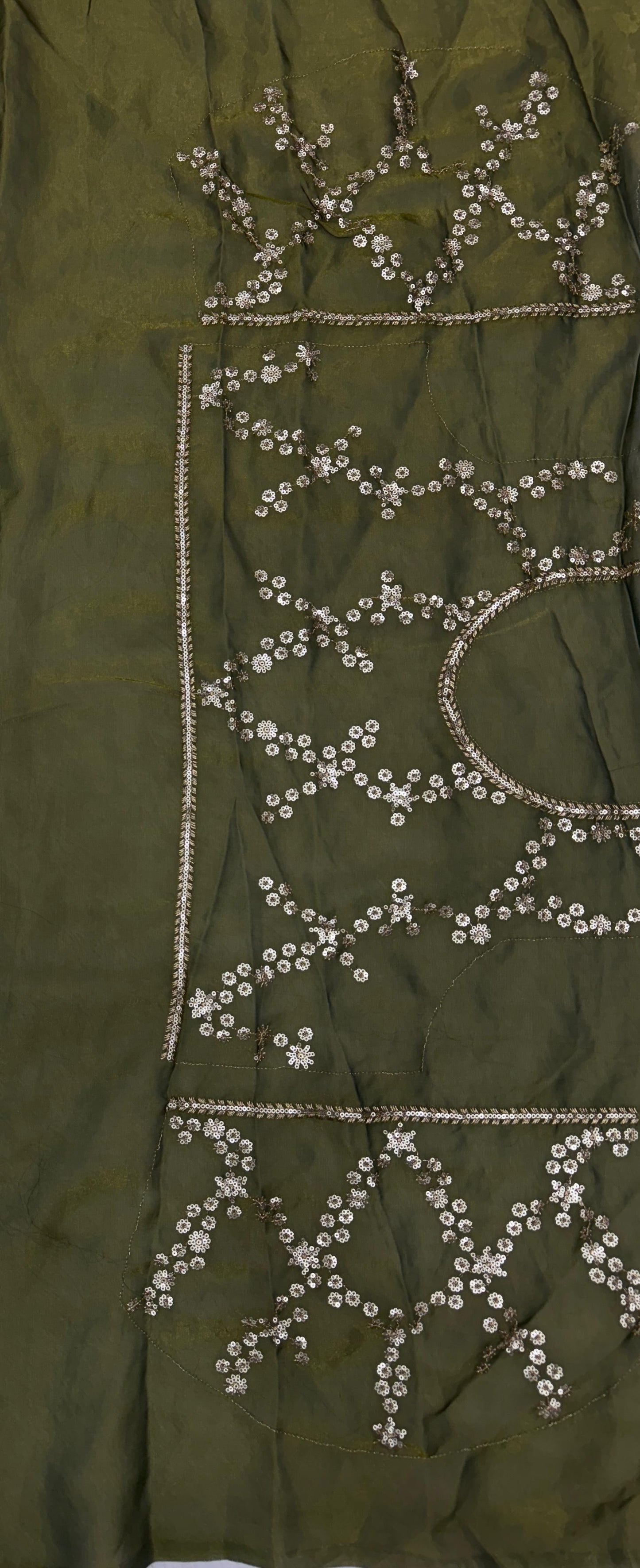 Designer Space Silk Saree With Heavy Beads,Party Wear Saree