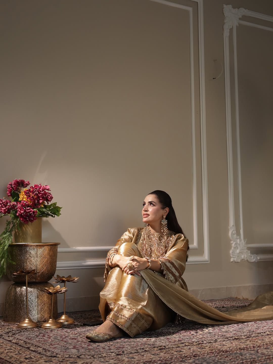 Embroidered Sequence Work Salwar Suit