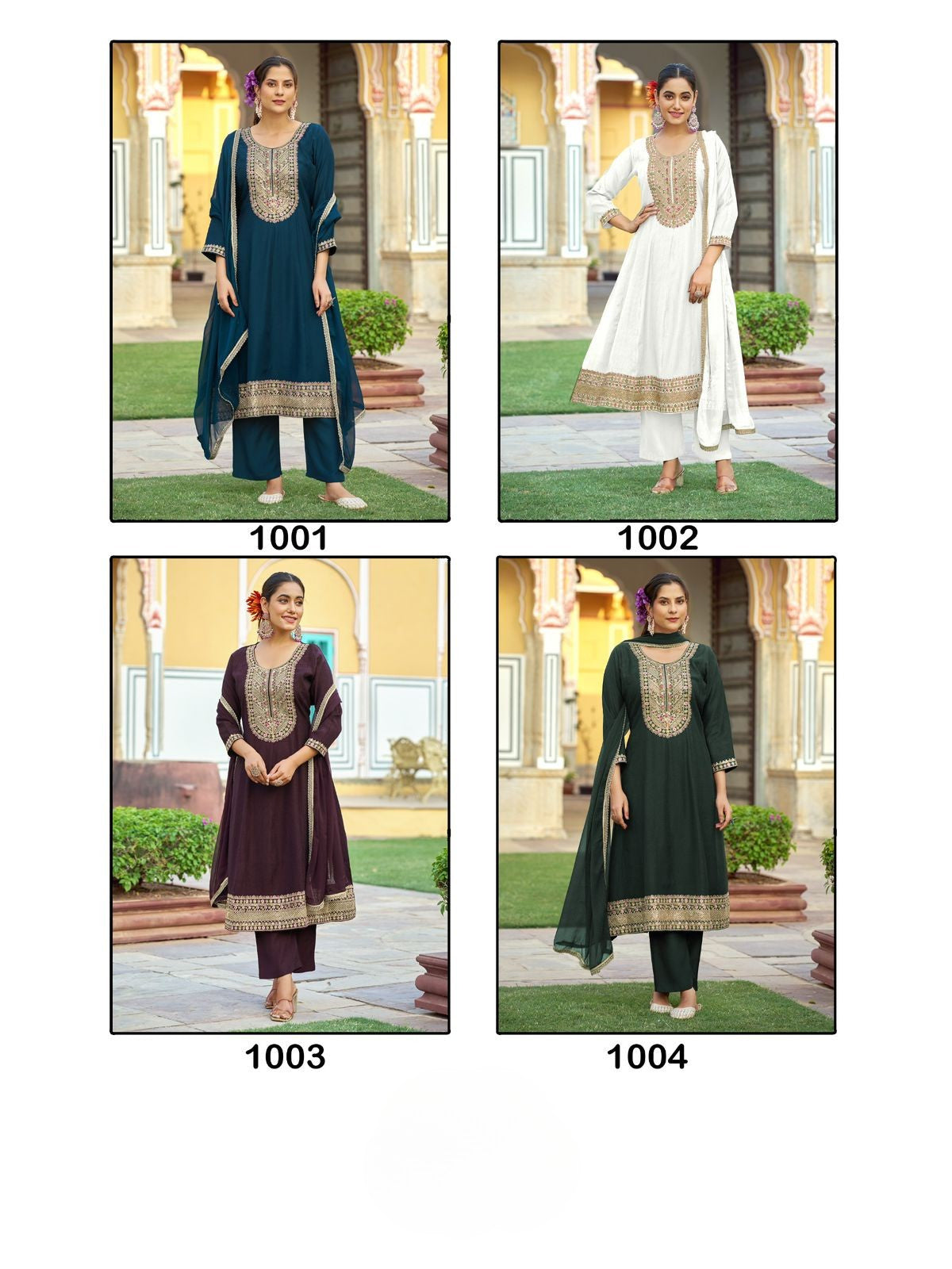 Sequins,Zari Embroidered  Anarkali Suit